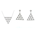 Le plus récent design pour les ensembles de bijoux en argent 925 en bois (S3318)